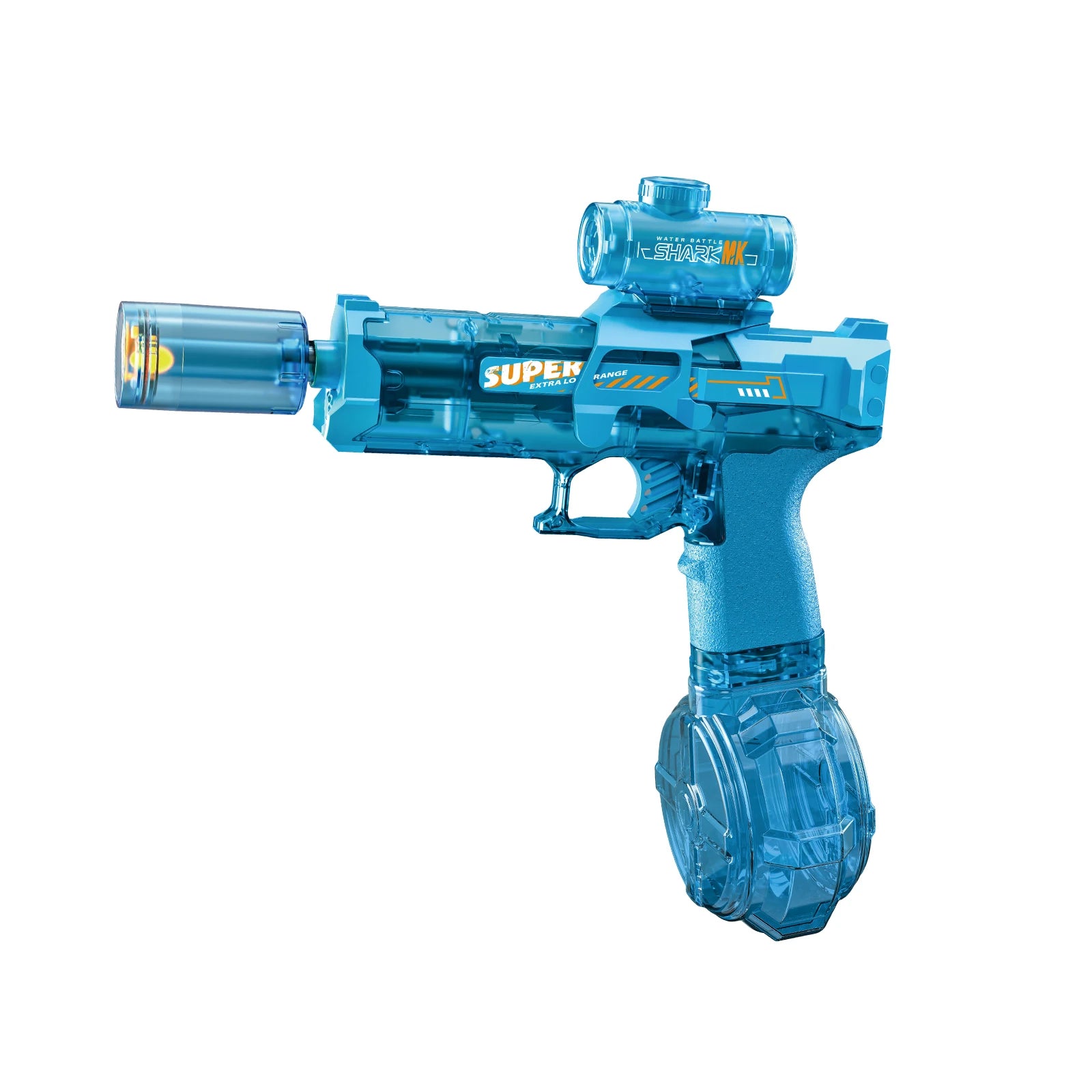 The 2025 New Ice Mouse Ice Burst High-speed Continuous Fire Linkage Reloading Large-capacity Water Gun Toy